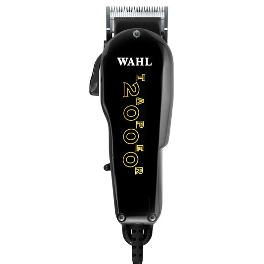 Wahl Professional Taper 2000 Clipper - Adjustable Blade, High-Performance Corded Hair Cutting Tool, Black