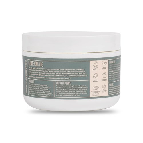Overtone Semi-Permanent Hair Color Conditioner - Stormy Sterling, 8 oz | Nourishing, Damage-Free Formula with Shea Butter & Coconut Oil