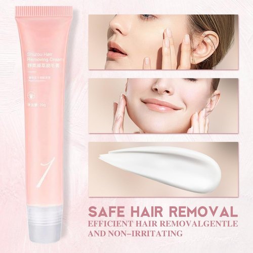 Alisweet Hair Removal Cream - Face Hair Removal for Women, Facial Hair Removal Cream Kit with Scraper, Painless Alisweet Hair Removal, Suitable for All Skin Types, Lasting Smooth Skin (3)