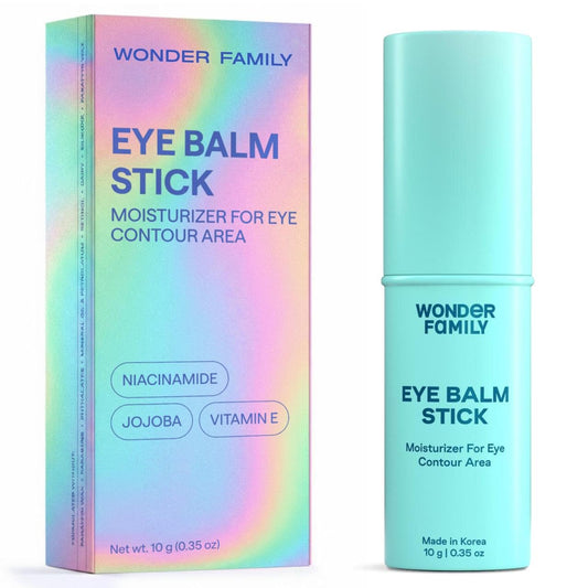 Skiennix Korean Under Eye Balm Stick - Hydrating Cream for Dark Circles & Puffiness - Lightweight Moisturizer with Niacinamide & Vitamin E