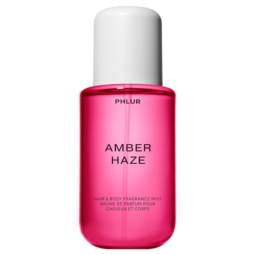 PHLUR Amber Haze Body Mist - 8 Fl Oz Hair & Body Perfume for Women | Amber & Vanilla Fragrance with Saffron, Jasmine, Musk