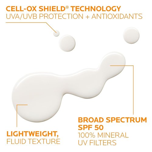 La Roche-Posay Anthelios Sunscreen SPF 40 - Ultra-Light, Fast-Absorbing, Oil-Free Face Protection