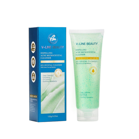 Skiennix Microcrystal Deep Cleansing Gel Scrub - 2% BHA & Glycerin for Acne-Prone Skin, 4 oz