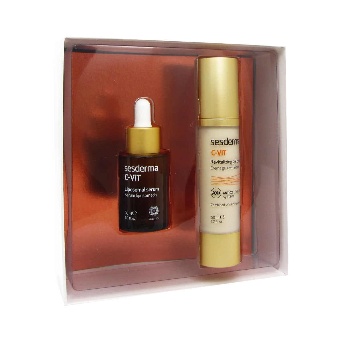 Sesderma C-Vit Boost Radiance Pack - Brightening Skincare Set | 0.8 lb