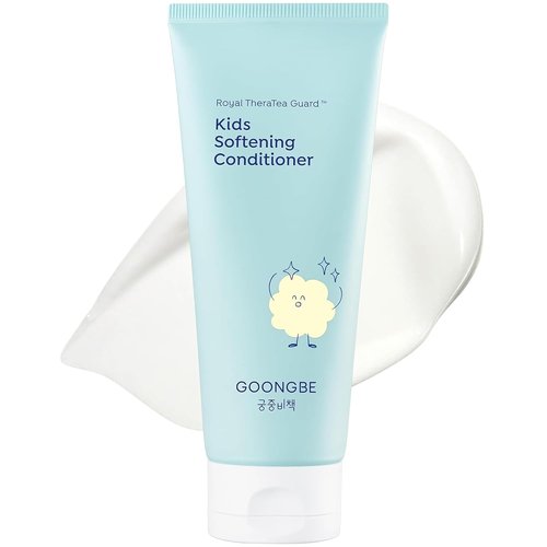 GOONGBE Kids Detangling Conditioner - Silicone-Free Softening for Tangle-Prone Hair | Lightweight Triple Oil Complex (6.76 fl oz)
