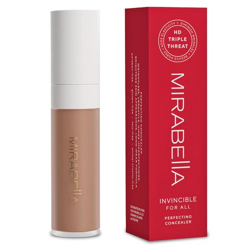 Mirabella Invincible Under Eye Concealer - Full Coverage Hydrating Formula for Dark Circles | Tan T160