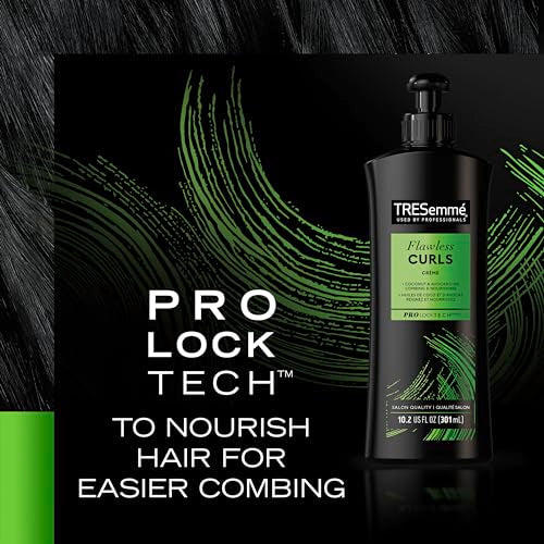 TRESemmé Flawless Curls Combing Crème Detangles and Hydrates Hair With Pro Lock Tech 10.2 oz