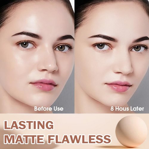 Evpct Oil Control Pressed Face Powder - Translucent Setting Powder for Women | Waterproof, Lightweight, 10 Porcelain