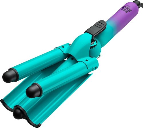 Bed Head Wave Affair Jumbo 3 Barrel Hair Waver - Quick Styling & Serious Hold with Heat Protectant Glove