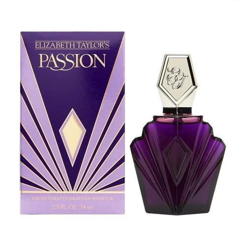 PASSION by Elizabeth Taylor Eau de Toilette Spray - 2.5 Oz | Classic Floral Fragrance