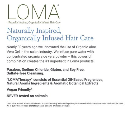 LOMA Violet Shampoo & Conditioner Duo - Sulfate, Gluten & Paraben Free | 12 oz Each