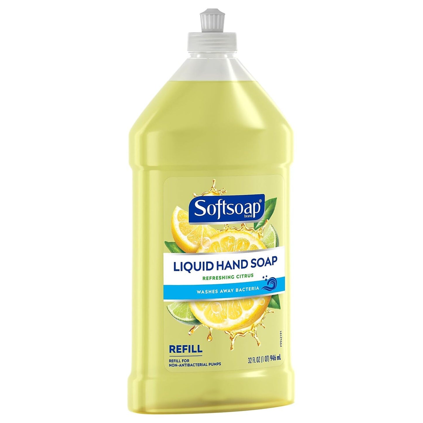 Softsoap Liquid Hand Soap - Refreshing Citrus Lemon Scent, 32 Fl Oz Refill