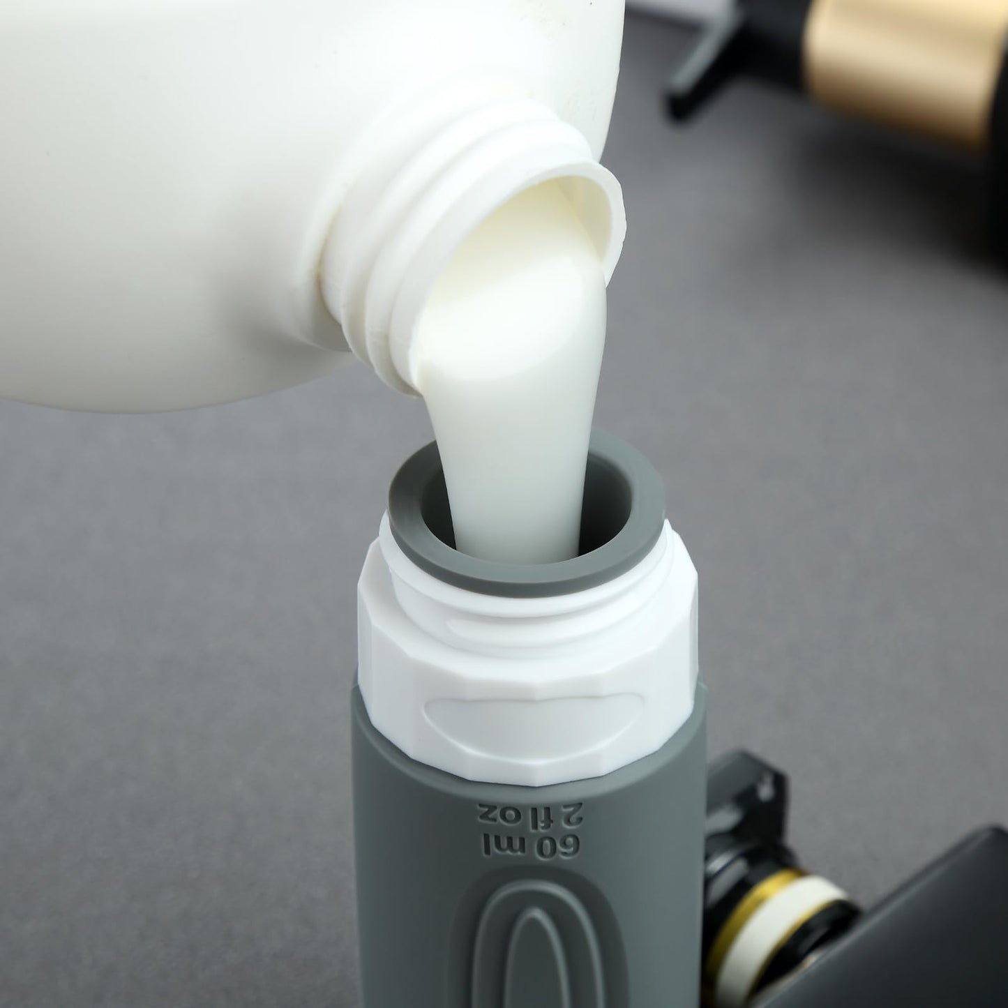 Mrsdry Travel Bottles for Toiletries, Tsa Approved 2oz Travel size Bottles, BPA Free Leak Proof Travel Toiletry Containers, Refillable Travel Accessories with Toiletry Bag for Shampoo Liquid (4 Pack)