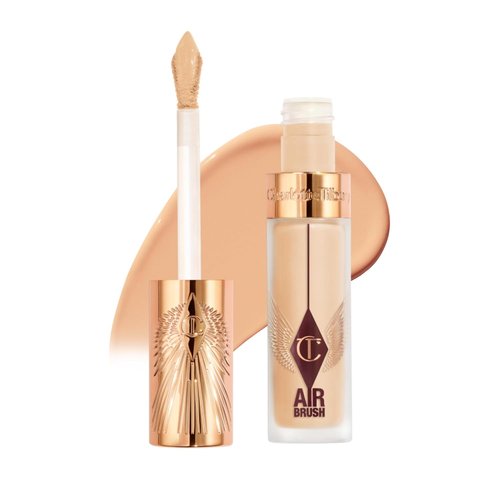 Charlotte Tilbury AIRbrush Flawless Blur Concealer | Longwear Hydrating Formula for Dark Circles & Blemishes - Full Coverage, Natural Matte Finish