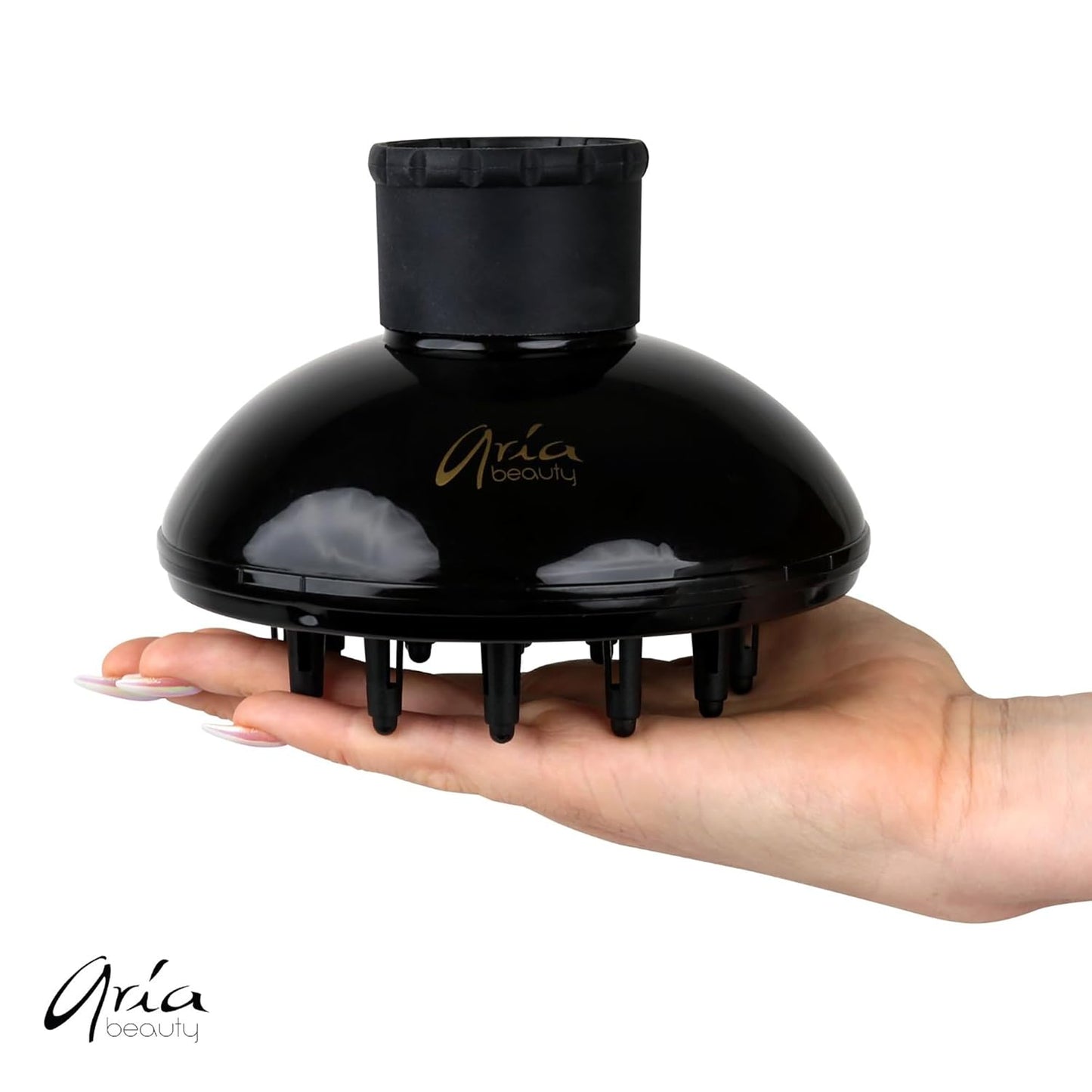 Aria Beauty Blow Dryer Diffuser - Perfect for Curly & Wavy Hair - Durable High-Temperature Plastic - 1 Pc