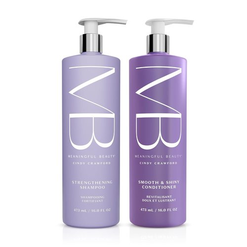 Meaningful Beauty Age-Proof Hair Care Set - Strengthening Shampoo & Conditioner, 16 Oz Each | Restores Volume & Shine