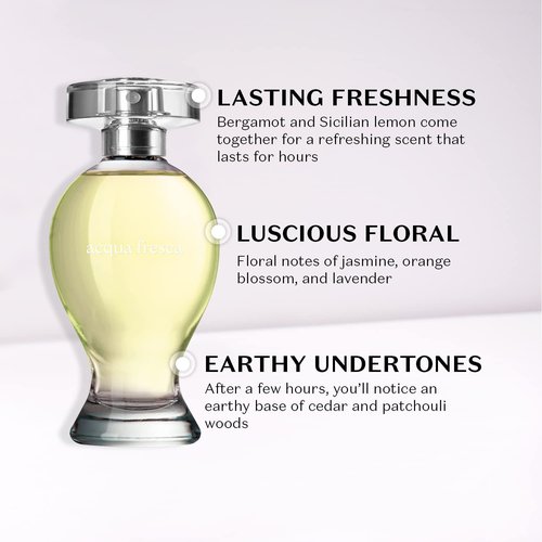 O Boticário Acqua Fresca Boticollection Eau de Toilette - Long-Lasting Fruity Citrus Perfume for Women, 3.4 oz