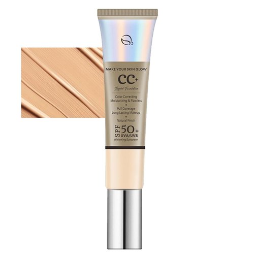 CC Cream by [Brand Name] - SPF 50 Full Coverage Foundation for Even Skin Tone | Hydrating & Lightweight