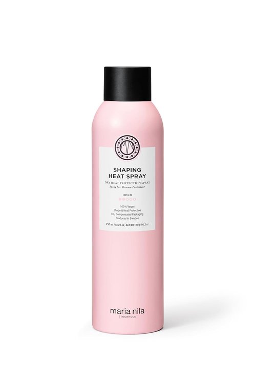 Maria Nila Shaping Heat Spray - Lightweight Hold for Styling, Moisturizing & Frizz Control | 8.4 Fl Oz