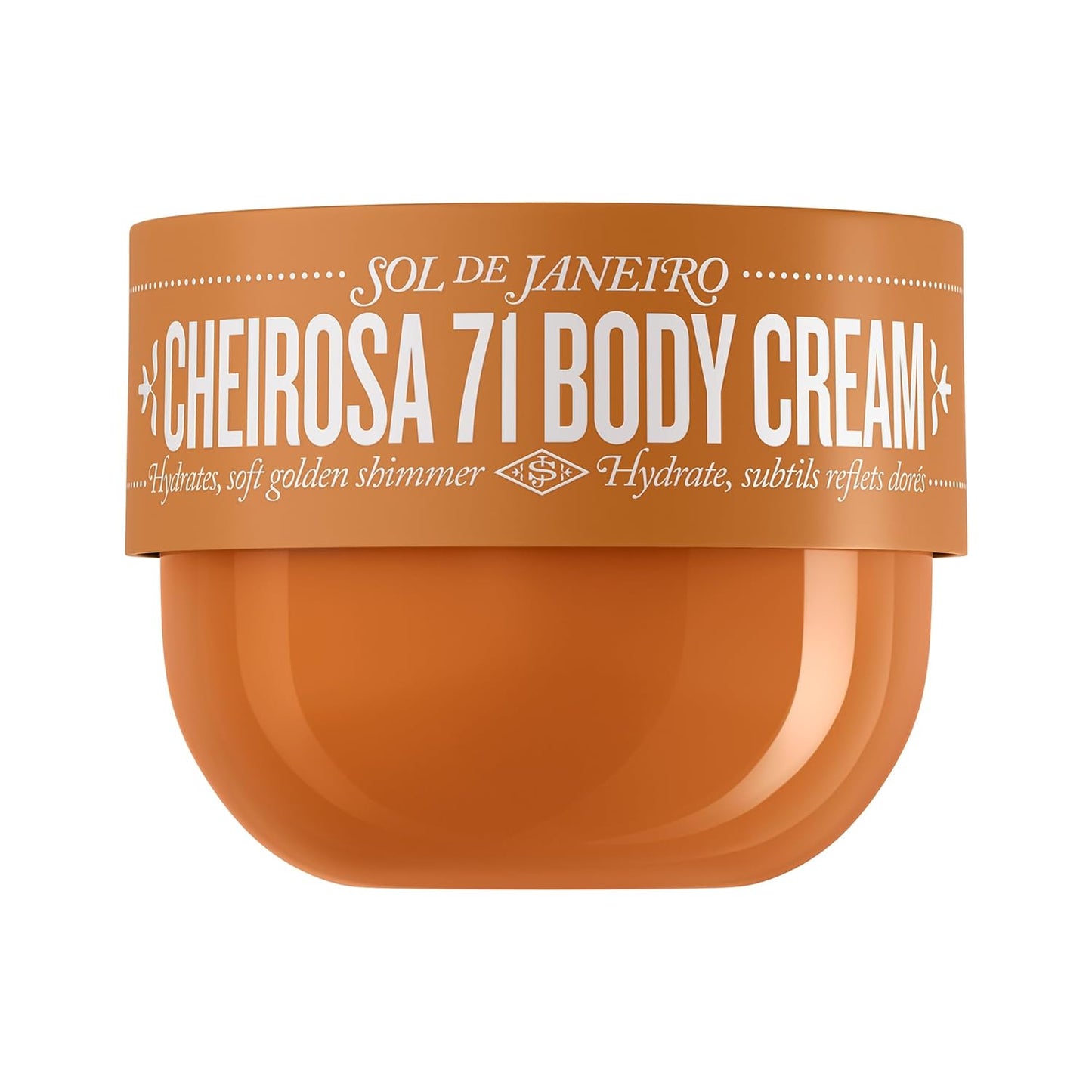 Sol de Janeiro Cheirosa 71 Shimmering Body Cream - Vanilla Scent | 8.1 fl oz / 240ml