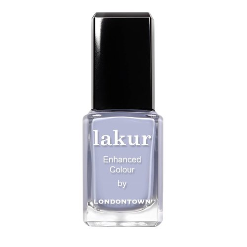 LONDONTOWN Lakur Nail Polish - Chip-Resistant & Non-Toxic Formula | Vegan Hydrating Blue Color