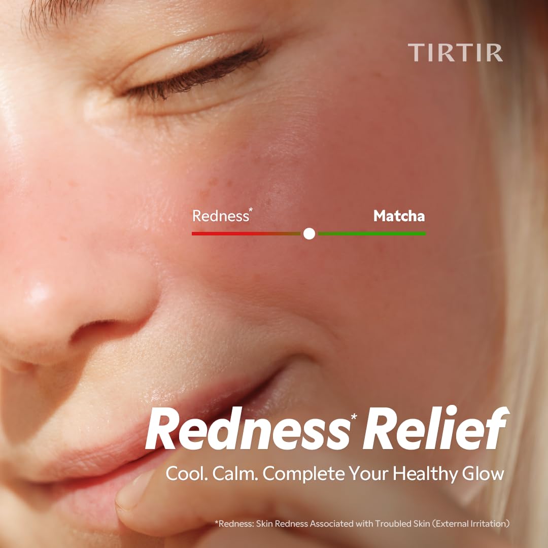 TIRTIR Matcha PDRN Calming Cream - 24H Hydrating Moisturizer for Sensitive Skin | 1.69 Fl Oz