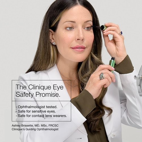 Clinique High Impact Mascara | Volume, Length + Safe For Sensitive Eyes, Black/Brown, 0.24 Fl Oz