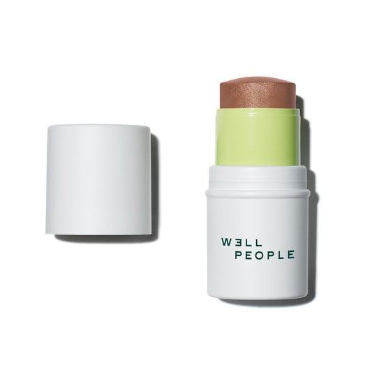 Well People Supernatural Stick Bronzer - Multi-Use Hydrating Formula for Glowing Skin | Vegan Neutral Tan