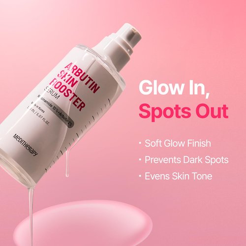 MEDITHERAPY Arbutin Skin Booster Serum for Face 5.07 fl. oz - Korean Face Serum with 10% Niacinamide and 2% Arbutin - Alpha Arbutin Targets Dark Spot, Evens Skin Tone - Gentle on Sensitive Skin
