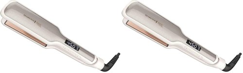 Remington Shine Therapy Hair Straightener - 2 Inch Ceramic Flat Iron with Argan Oil & Keratin for Smooth, Frizz-Free Styling