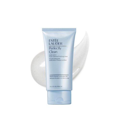 Estée Lauder Perfectly Clean Foaming Face Wash & Purifying Mask - 5.0 Fl Oz for Fresh Skin