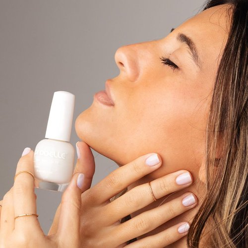 Probelle Illuminating Nail Concealer - Sheer Brightening Nail Polish for Discolored Nails | Vegan, Moonlight Glow