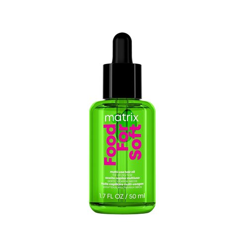 MATRIX Soft Hair Serum Oil - Nourishing Leave-In Treatment for Dry, Brittle Hair | Heat Protection & Shine