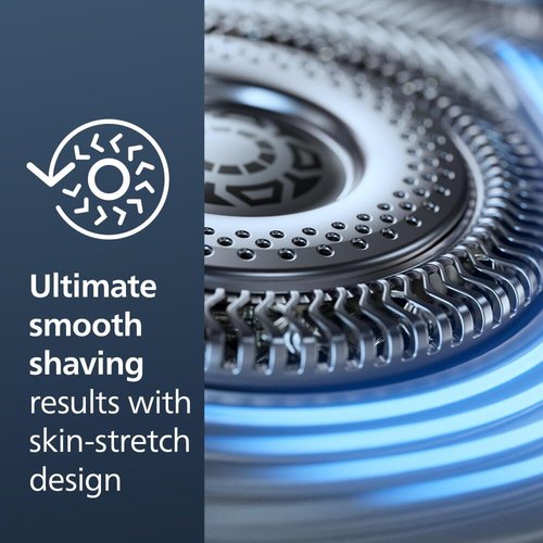 Philips Norelco Shaver Series 9000 Prestige - Wet & Dry Electric Shaver with Lift/Cut Technology | Includes Nose Trimmer & Premium Case