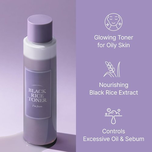 Rice Toner Duo by I'm From - Day & Night Glow Set for Radiant Skin | 2 x 150ml