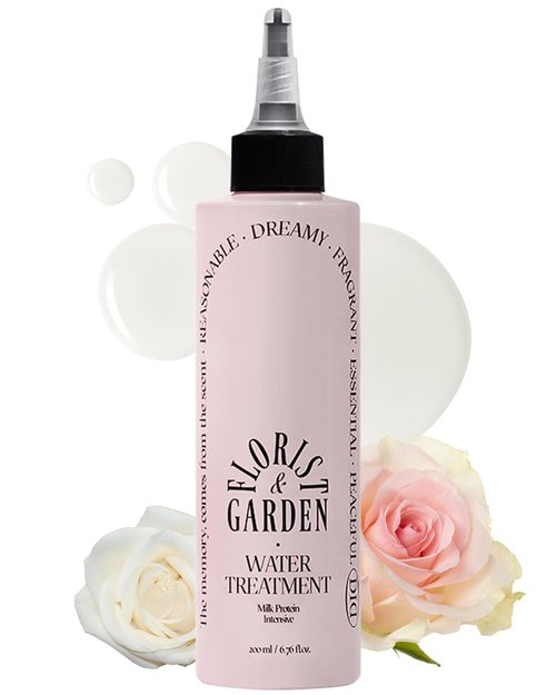 ODID Milk Protein Intensive Water Treatment - Nourishing Hair & Scalp Ampoule to Cream | 6.76oz with Floral Scent