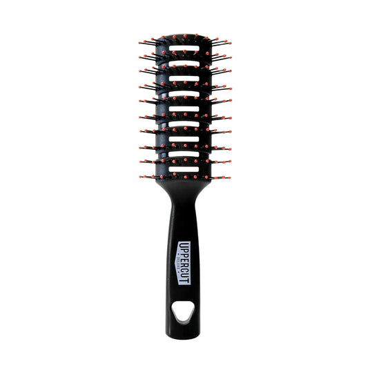 Uppercut Deluxe Vent Brush for Men - Blow Dry Hair Brush with Vented Design & Flexible Bristles for Styling