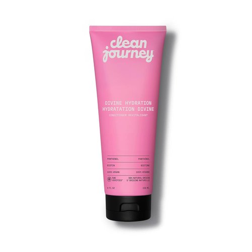 Cleanjourney Divine Hydration Hair Conditioner - EWG Verified, Vegan Formula for Dry Hair | 8 Fl Oz