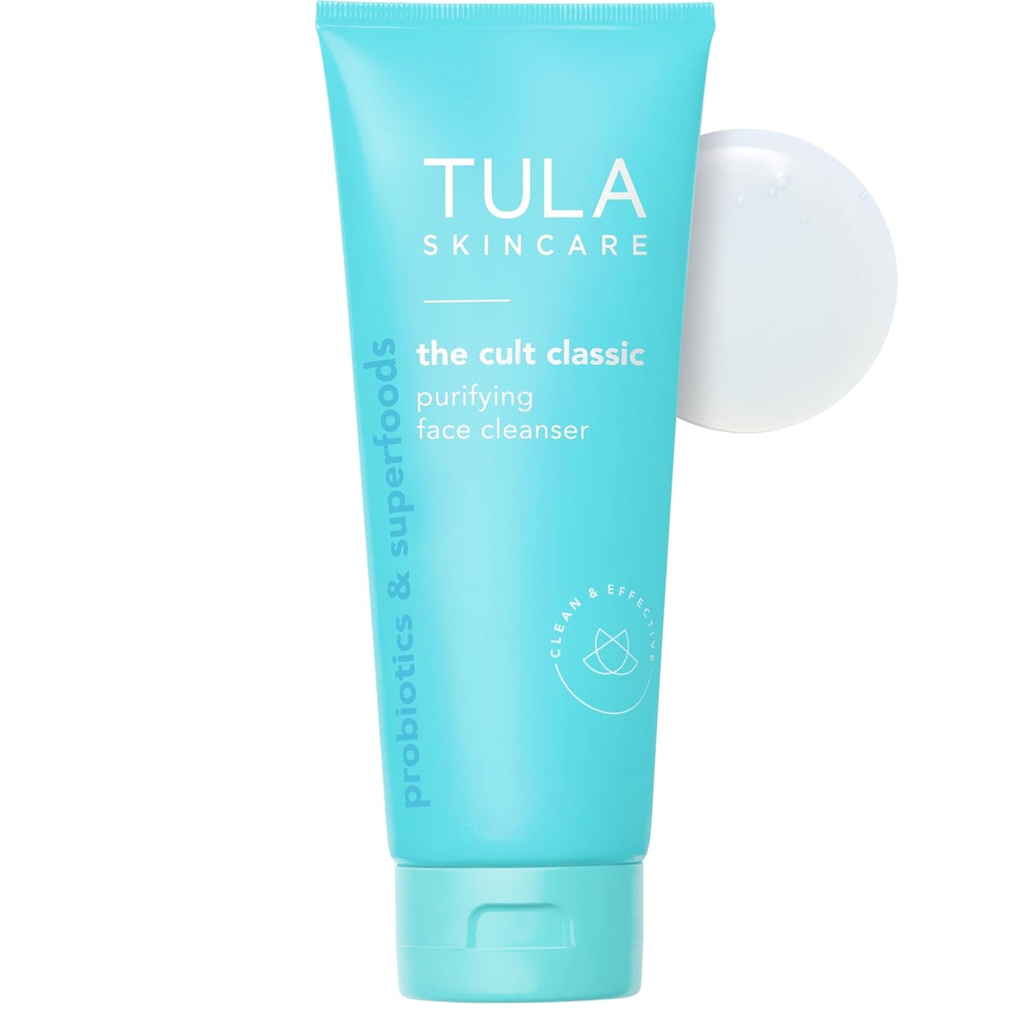 TULA Skin Care Cult Classic Face Cleanser - Gentle Makeup Remover & Nourishing Hydration 6.7 oz