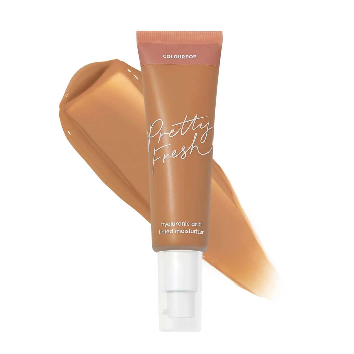 ColourPop Pretty Fresh Tinted Moisturizer - Hydrating Skin Tint for Glowy Summer Makeup - Medium Dark 13W (1.45 oz)