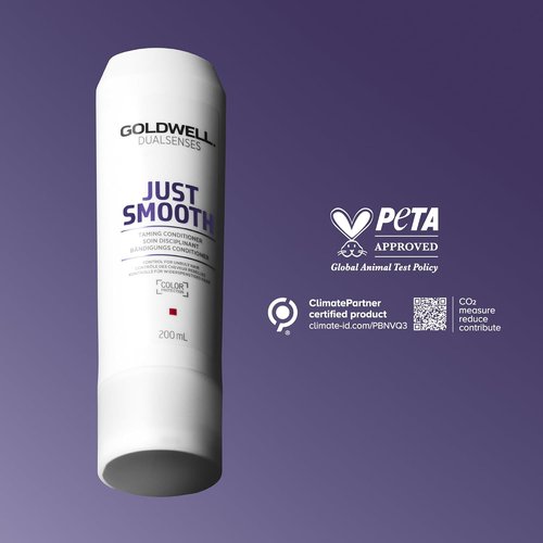 Goldwell Dualsenses Just Smooth Conditioner - Anti-Frizz & Humidity Control | 1L Size