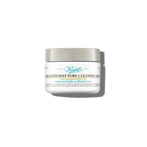 Kiehl's Rare Earth Deep Pore Cleansing Face Mask - Detoxifying Clay Formula for Blackhead & Acne Control