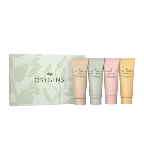 Origins Hand Cream Essentials Gift Set - Softens Dry Skin | Travel-Friendly Lotion with Glycerin & Meadowfoam Oil