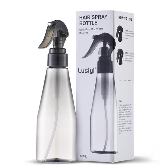 Skiennix Continuous Spray Bottle - Ultra Fine 10oz Water Spray for Hair, Cleaning & Plants