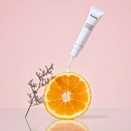 Pretti5 Advanced Radiance Eye Cream - Reduces Puffiness & Dark Circles | Vegan & Sensitive Skin Safe, 12g