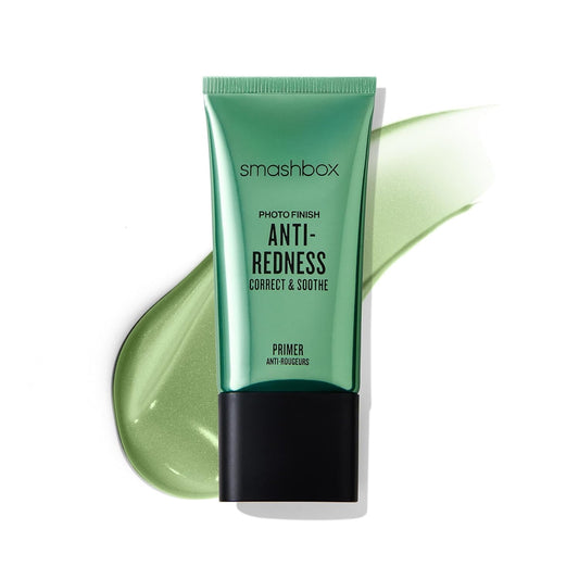 Smashbox Photo Finish Anti-Redness Correct Primer - Instantly Neutralizes Redness & Soothes Skin with Algae, Rose + Mushroom Extracts