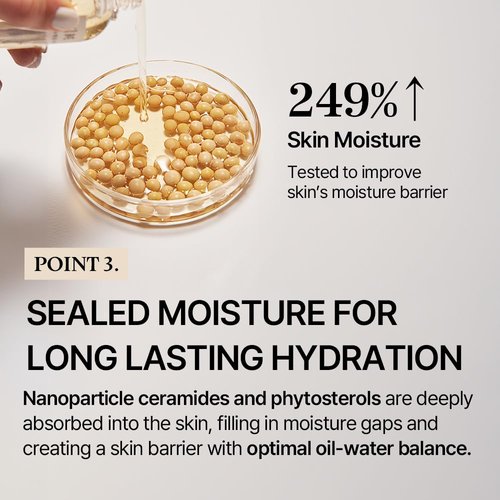 Mixsoon Soybean Milk Serum - Hydrating Face Milk Moisturizer for Smooth, Firm Skin | 50ml / 1.69 fl. oz.