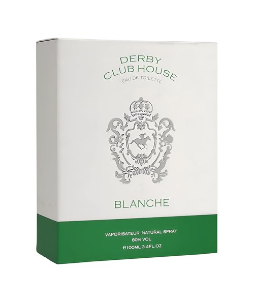 Armaf Derby Club House Blanche Eau de Toilette Spray - 3.4 Ounce | Fresh & Elegant Fragrance for Men