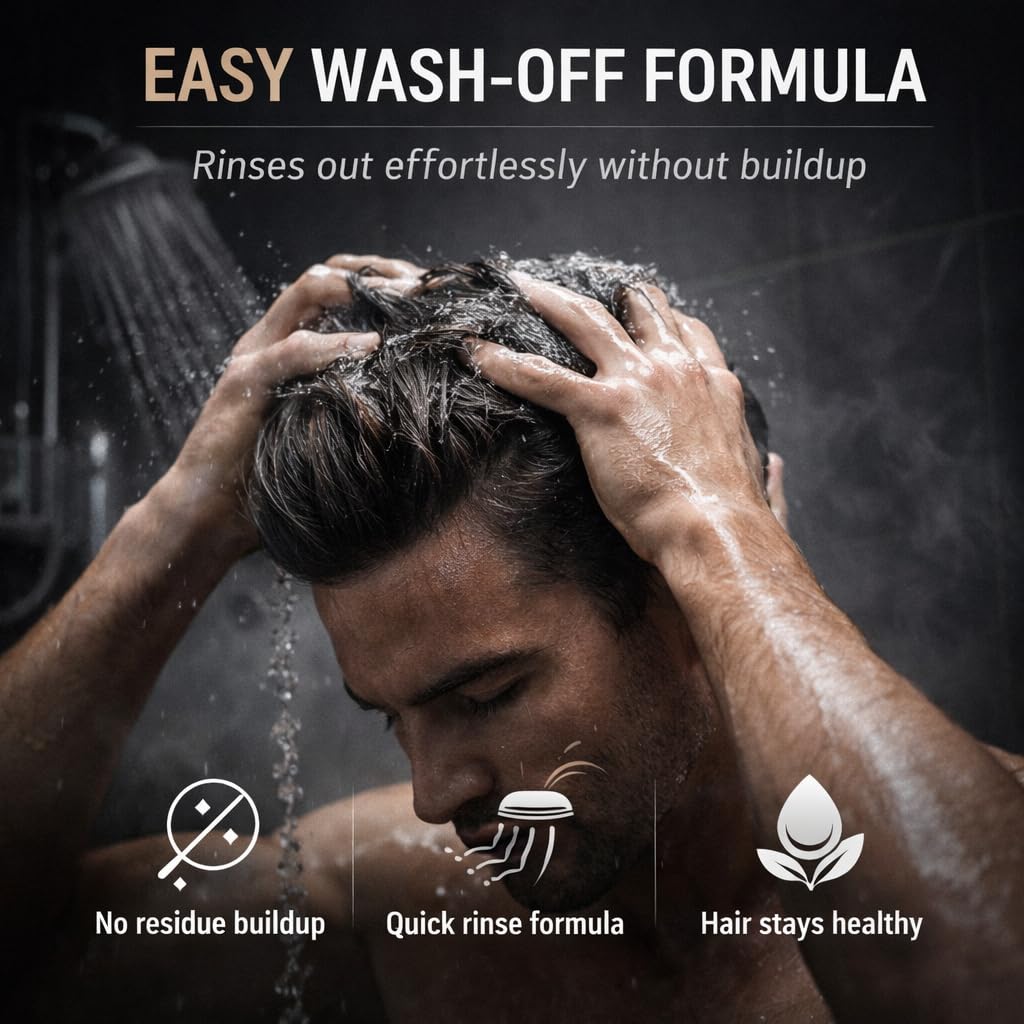 247 Groomed Matte Pomade - All-Day Medium Hold & Low Shine Finish for All Hair Types | Beeswax-Based Thickening Paste