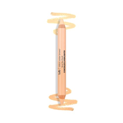 Billion Dollar Brows Duo Brow Highlighter & Concealer Pencil - Lifts & Highlights Eyebrows | Universal 3.6g